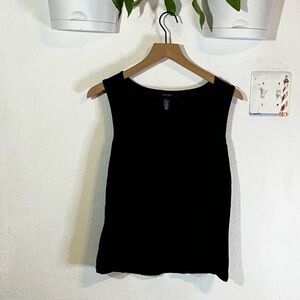 Jones Wear Black Cutout Knit Top